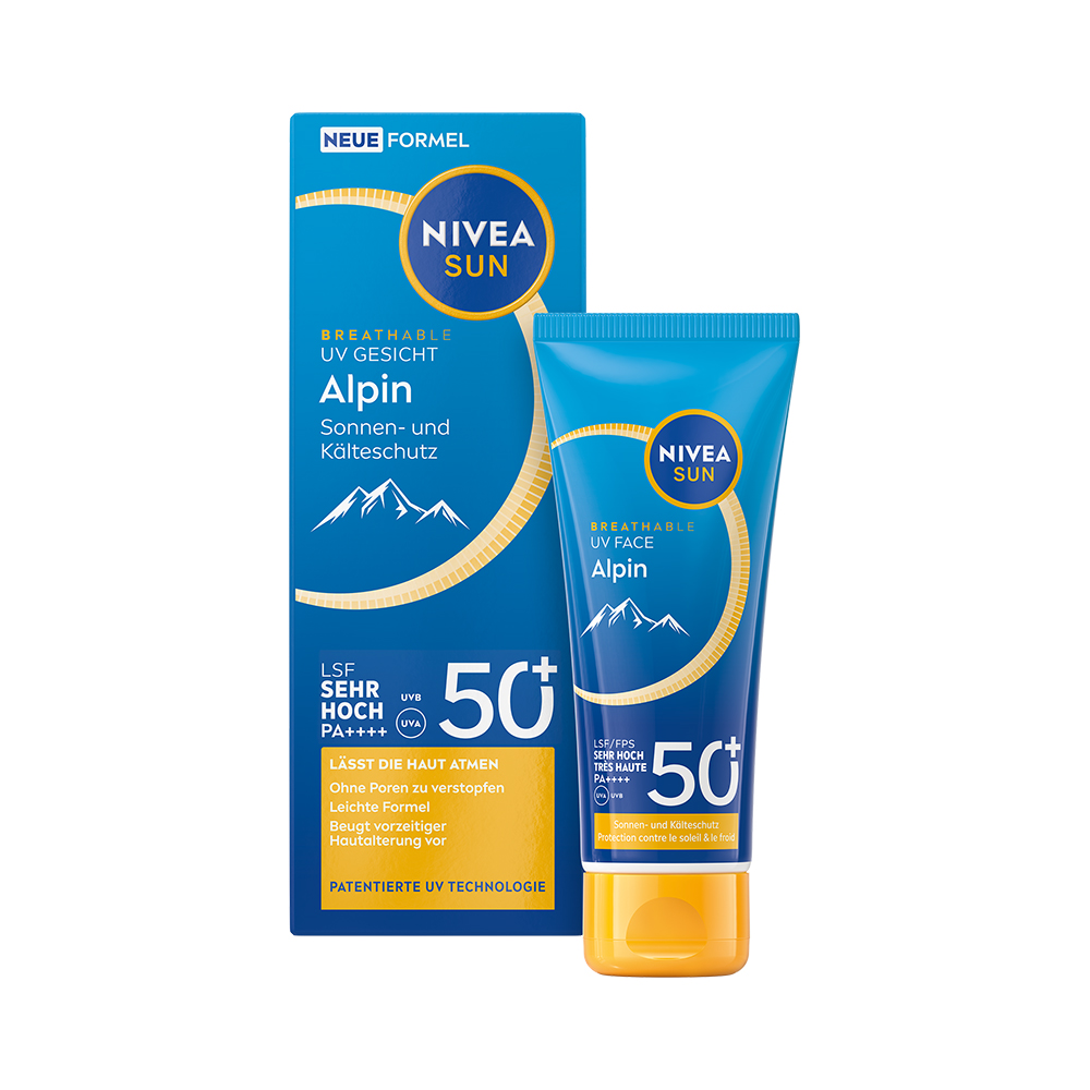 Nivea SUN Alpin OF50+ pleťový krém na opalování 40 ml