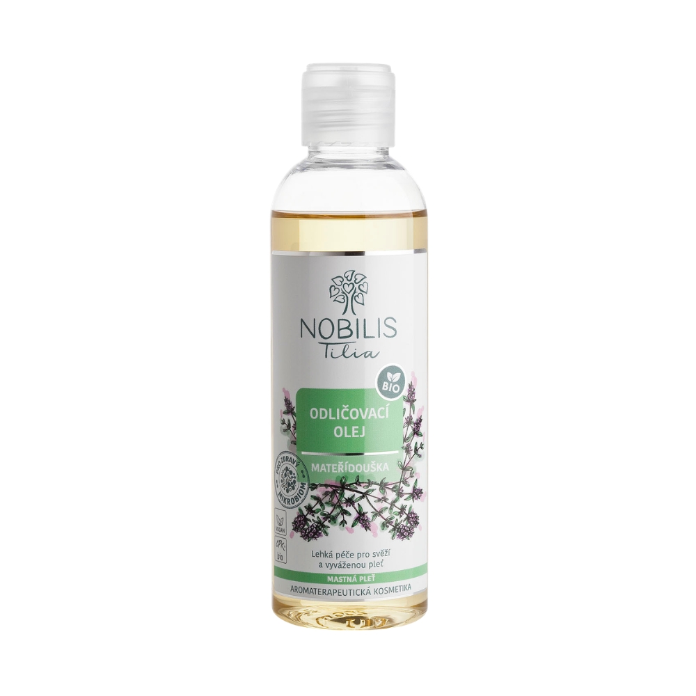 Nobilis Tilia BIO Odličovací olej Mateřídouška 200 ml