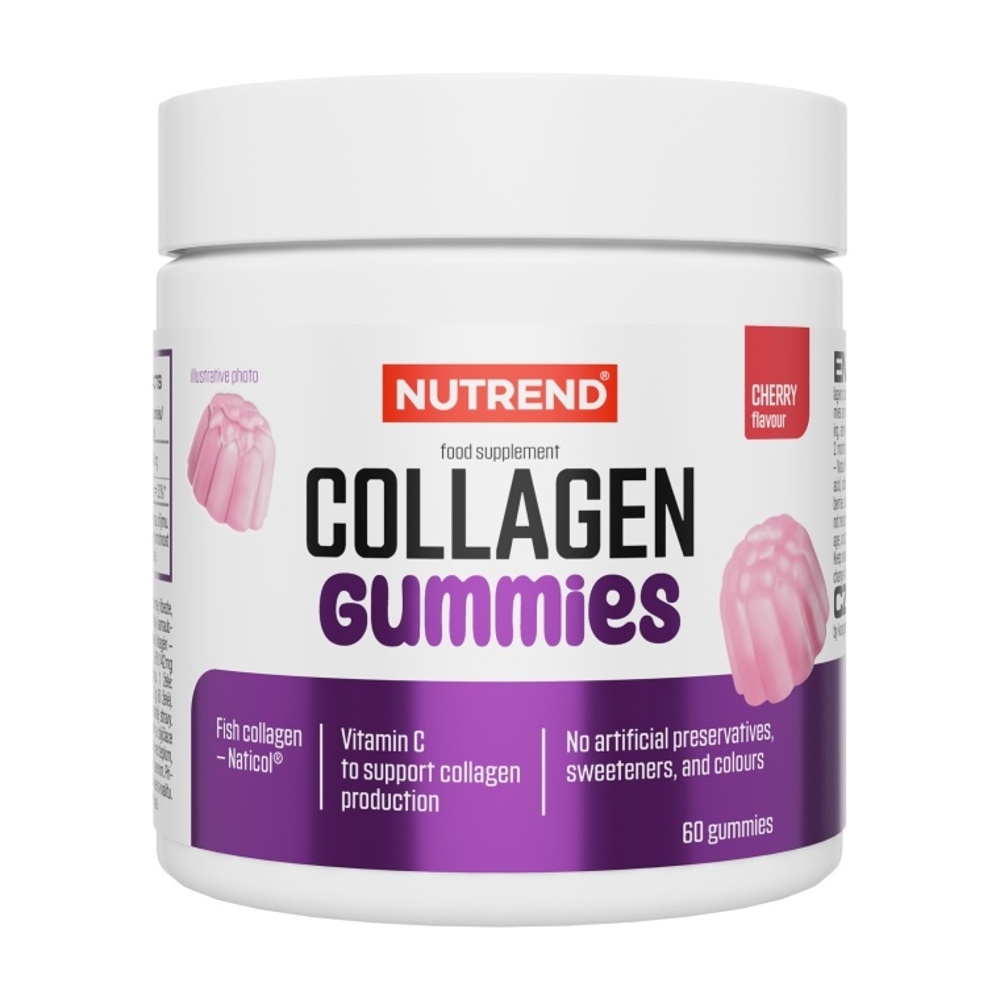 Nutrend Collagen gummies třešeň 60 ks