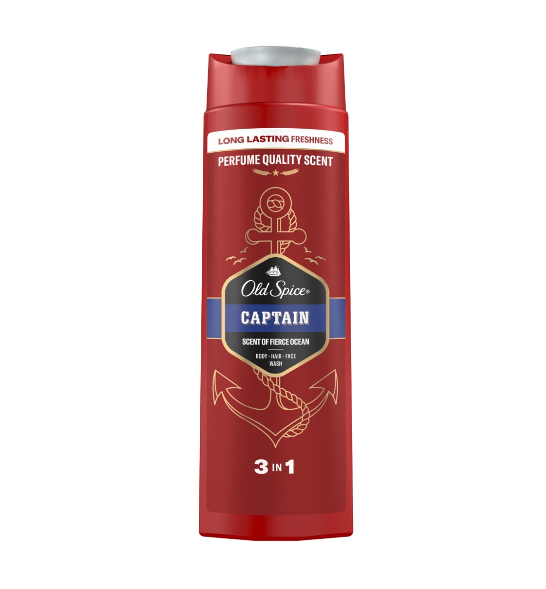 Old Spice Captain Pánský sprchový gel 3v1 400 ml