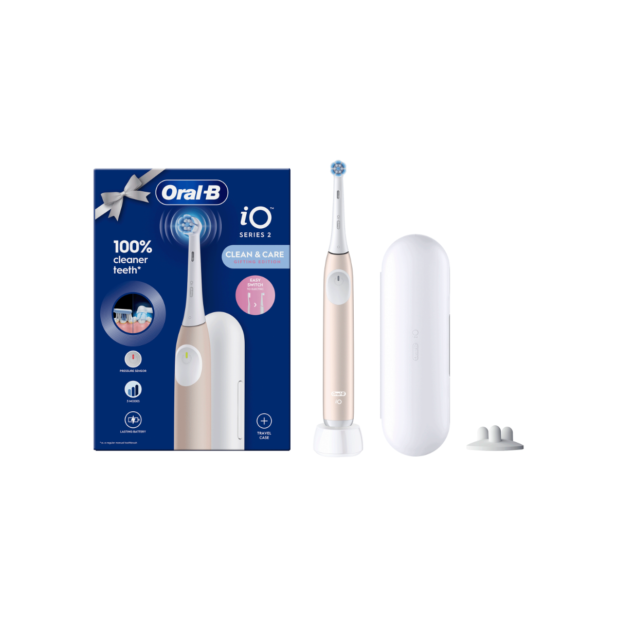 Oral-B iO 2 elektrický zubní kartáček růžový