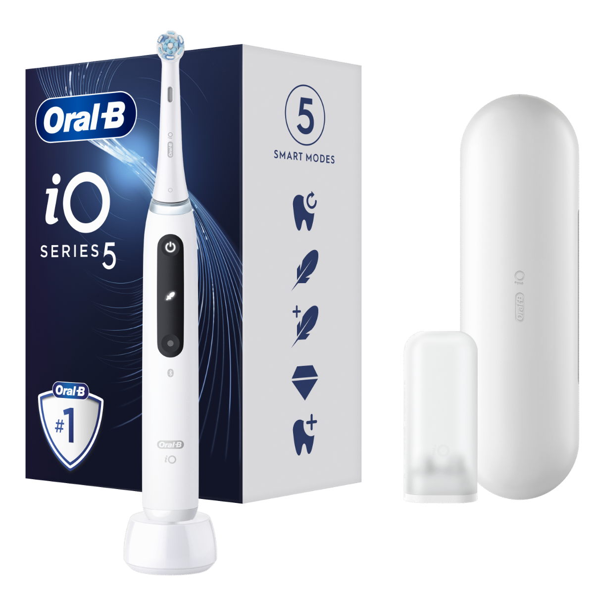 Oral-B iO Series 5 Quite White elektrický zubní kartáček