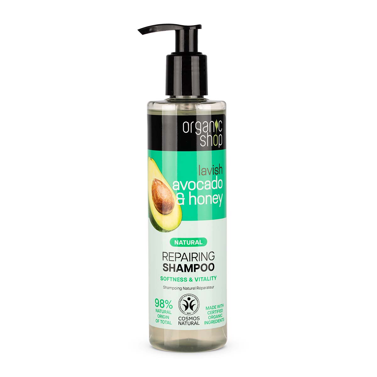 Organic Shop Simple Šampon Avokádo a Med 280 ml