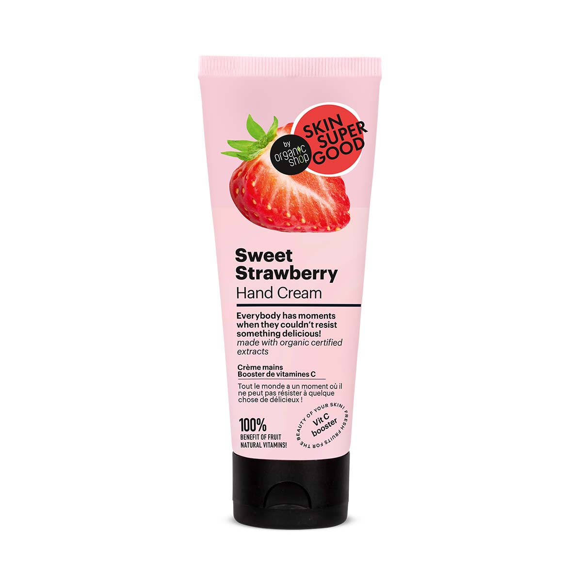 Organic Shop Skin Super Good Krém na ruce Sladká jahoda 75 ml