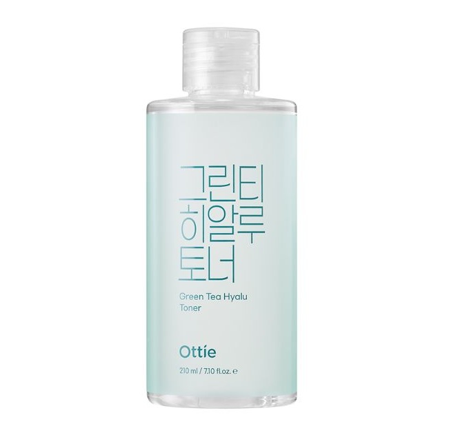 Ottie Green Tea Hyalu toner 210 ml