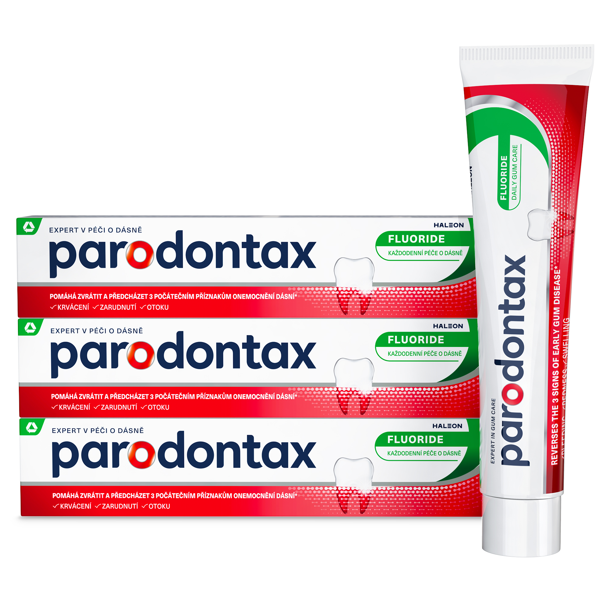 Parodontax Fluoride zubní pasta 3x75 ml