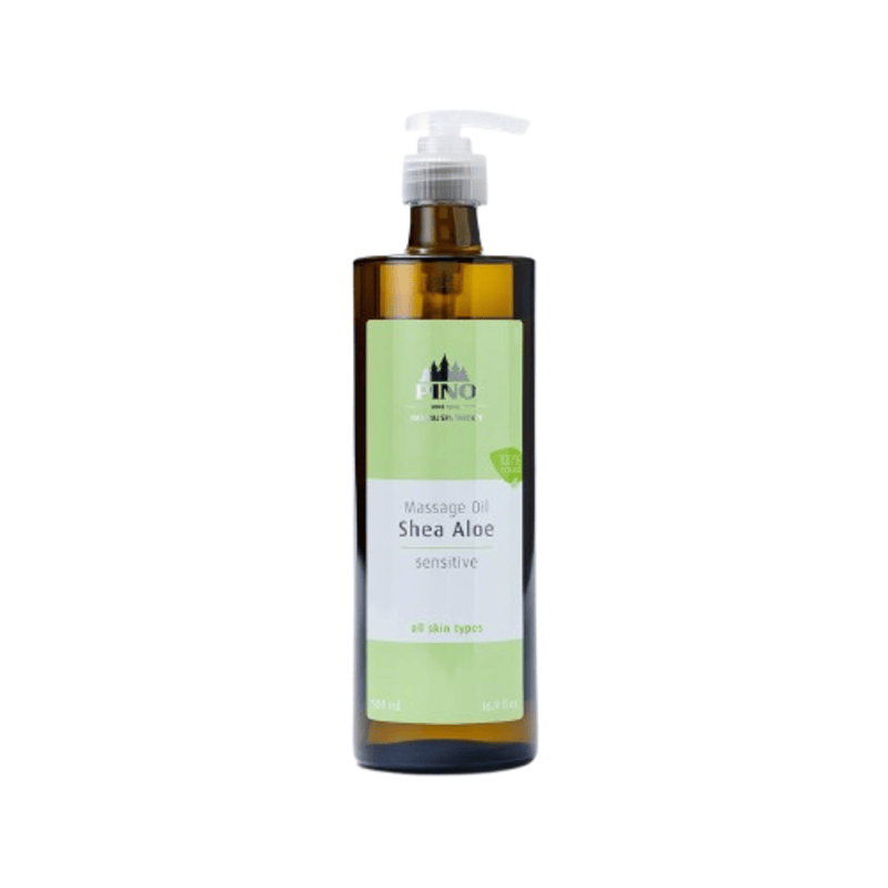 Pino Aromatický masážní olej, Bambucké máslo, Aloe, 500 ml