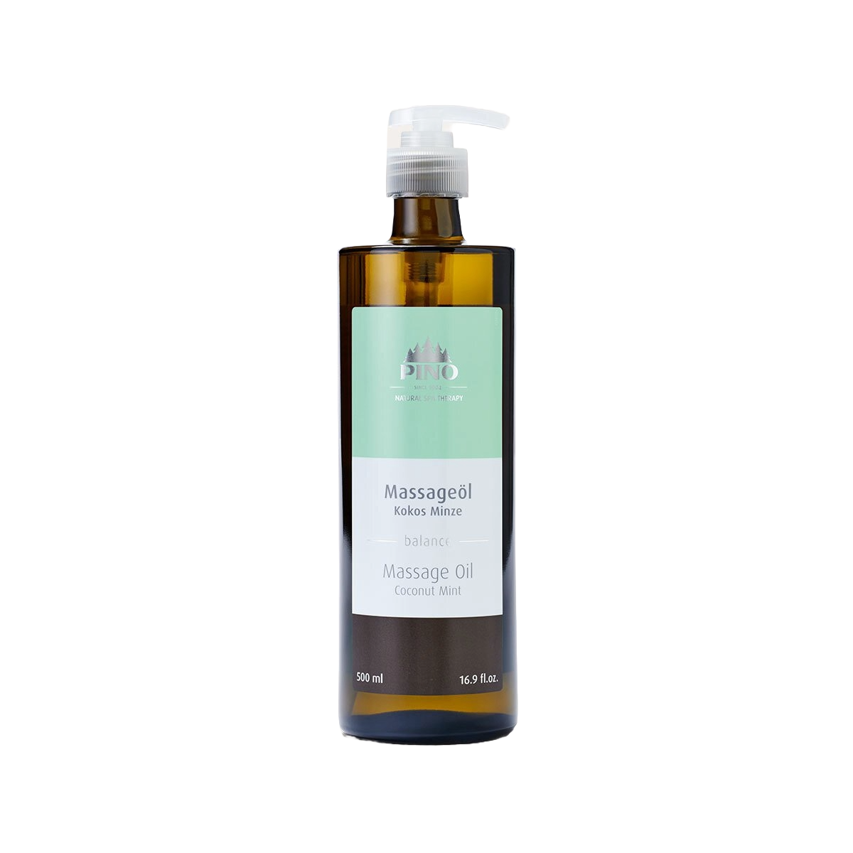 Pino Aromatický masážní olej, Kokos Máta, 500 ml