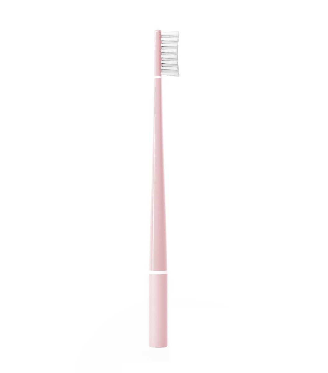 Piuma Zubní kartáček s echinaceou Soft 1 ks Baby Pink