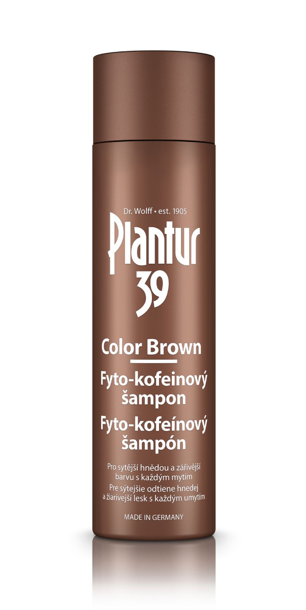 Plantur 39 Color Brown fyto-kofeinový šampon 250 ml