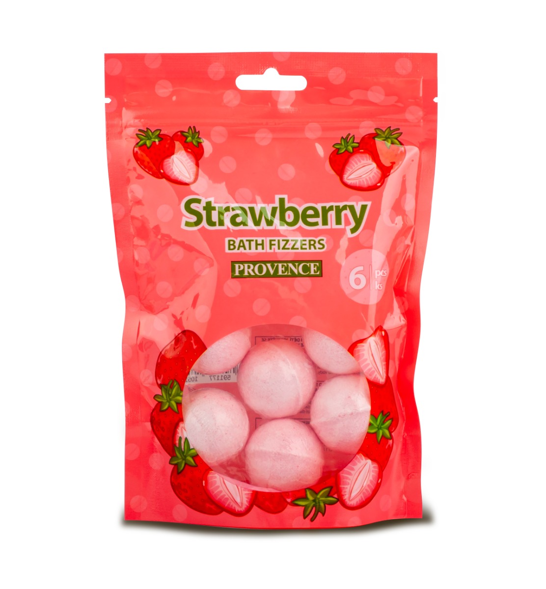 Provence Šumivá bomba do koupele Jahoda 20x6 g