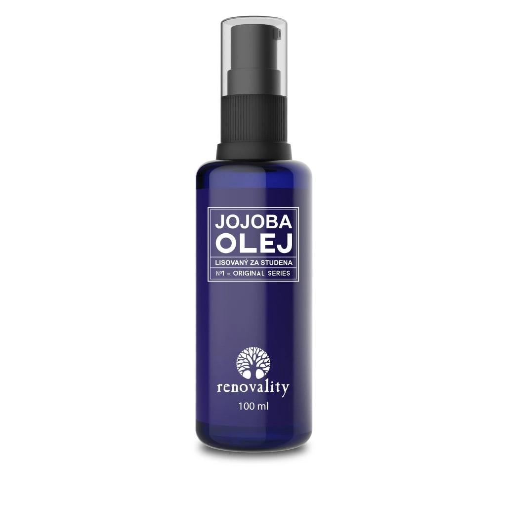 Renovality Jojobový olej za studena lisovaný 100 ml