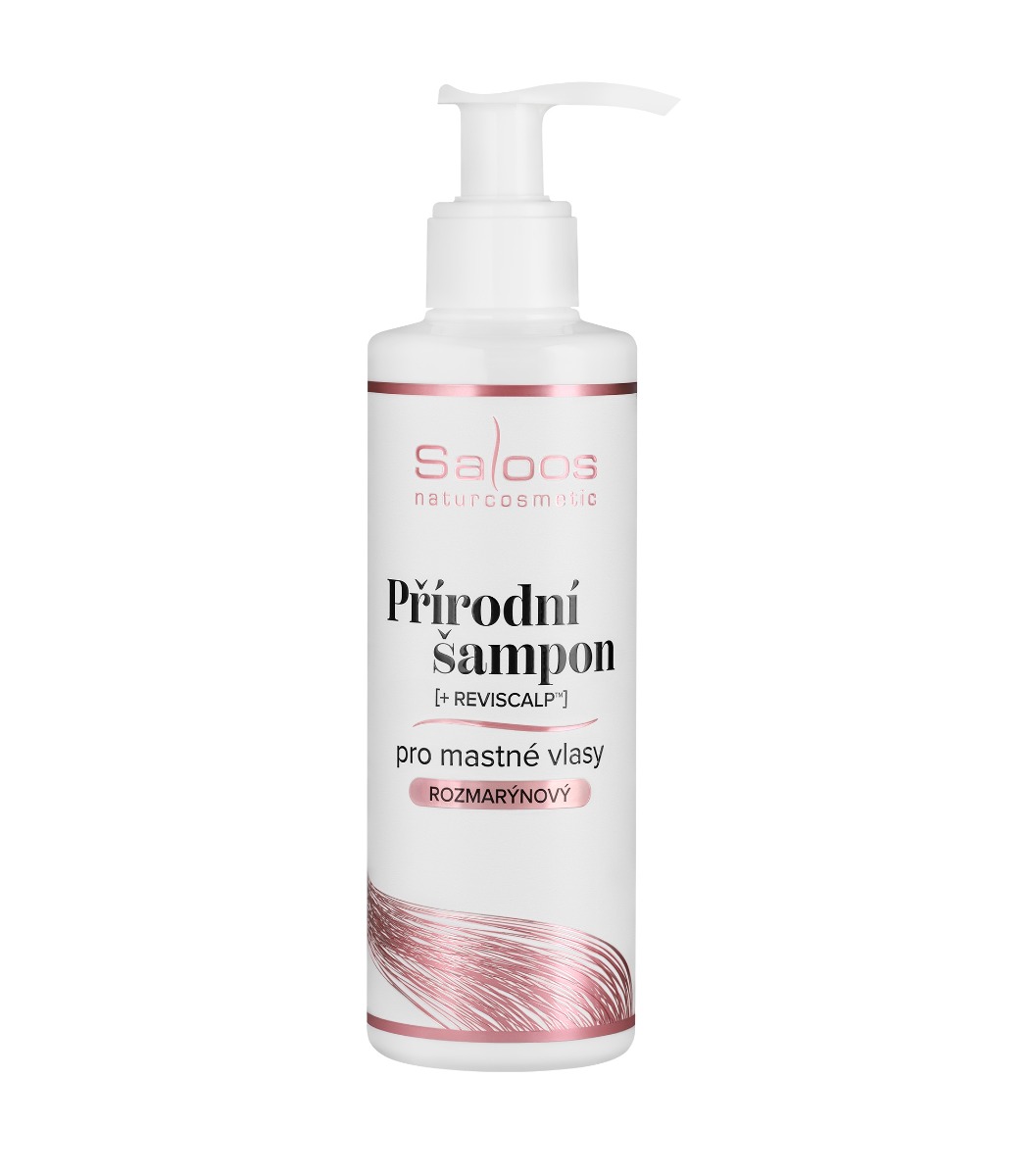 Saloos Přírodní šampon na mastné vlasy Rozmarýn 200 ml