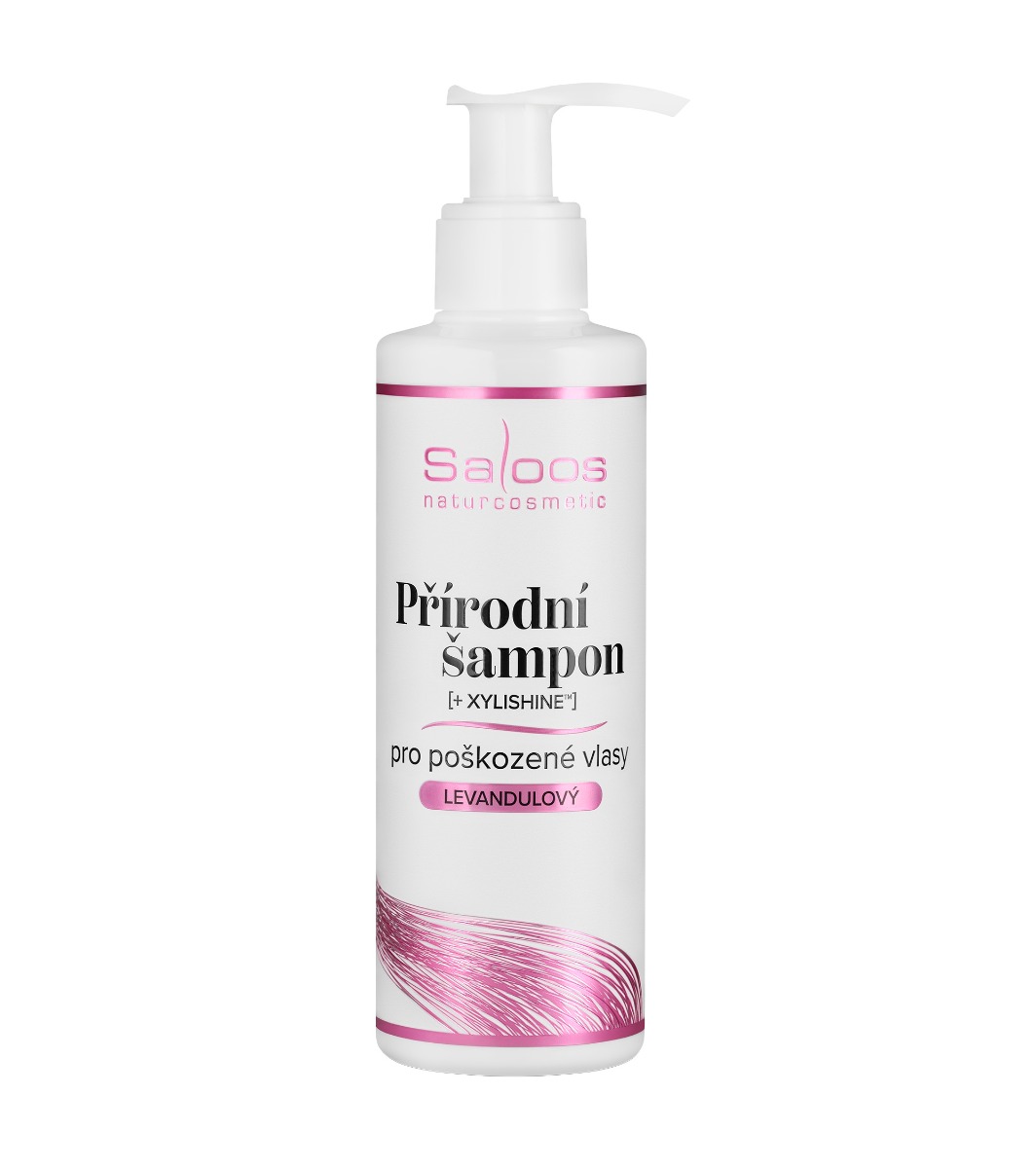 Saloos Přírodní šampon na poškozené vlasy Levandule 200 ml