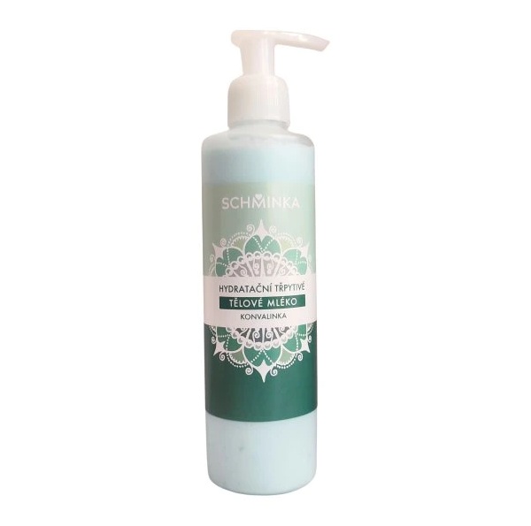 Schminka Třpytivé tělové mléko s vůní konvalinek 250 ml