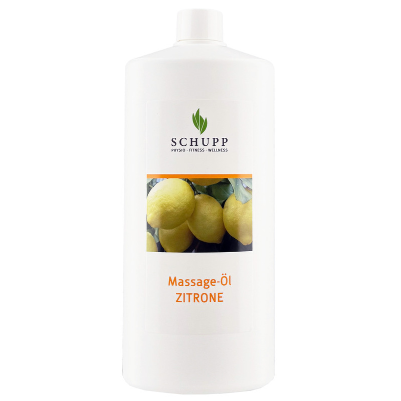 Schupp Masážní olej Citrón - 1000 ml