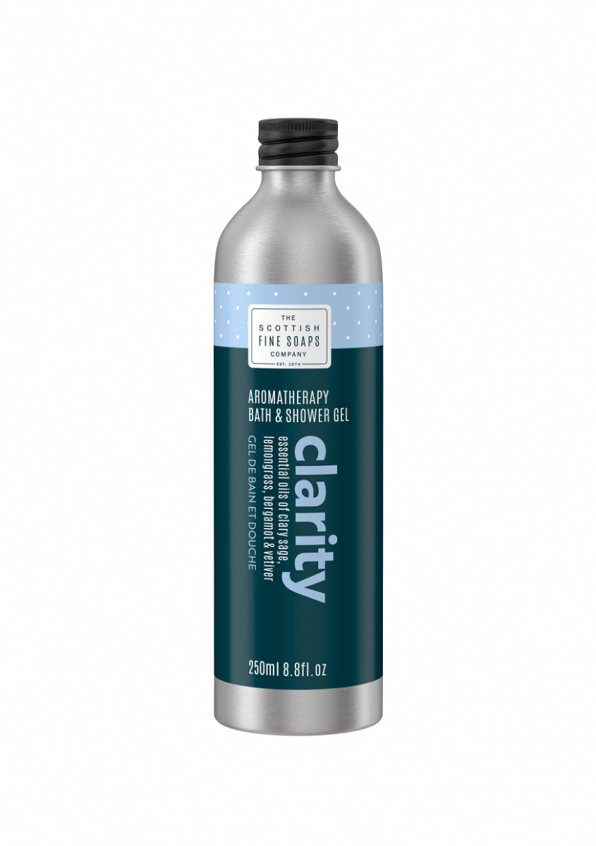 Scottish Fine Soaps Aromaterapeutický mycí gel do sprchy a koupele Jasná mysl - Clarity 250 ml