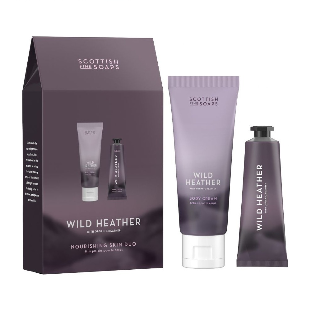 Scottish Fine Soaps Wild Heather Sada péče o tělo 2 ks