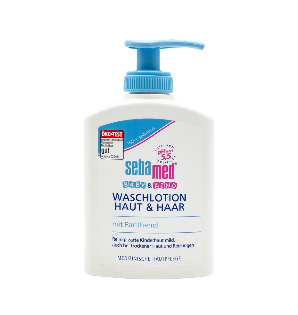Sebamed Baby Mycí emulze na tělo a vlasy 200 ml