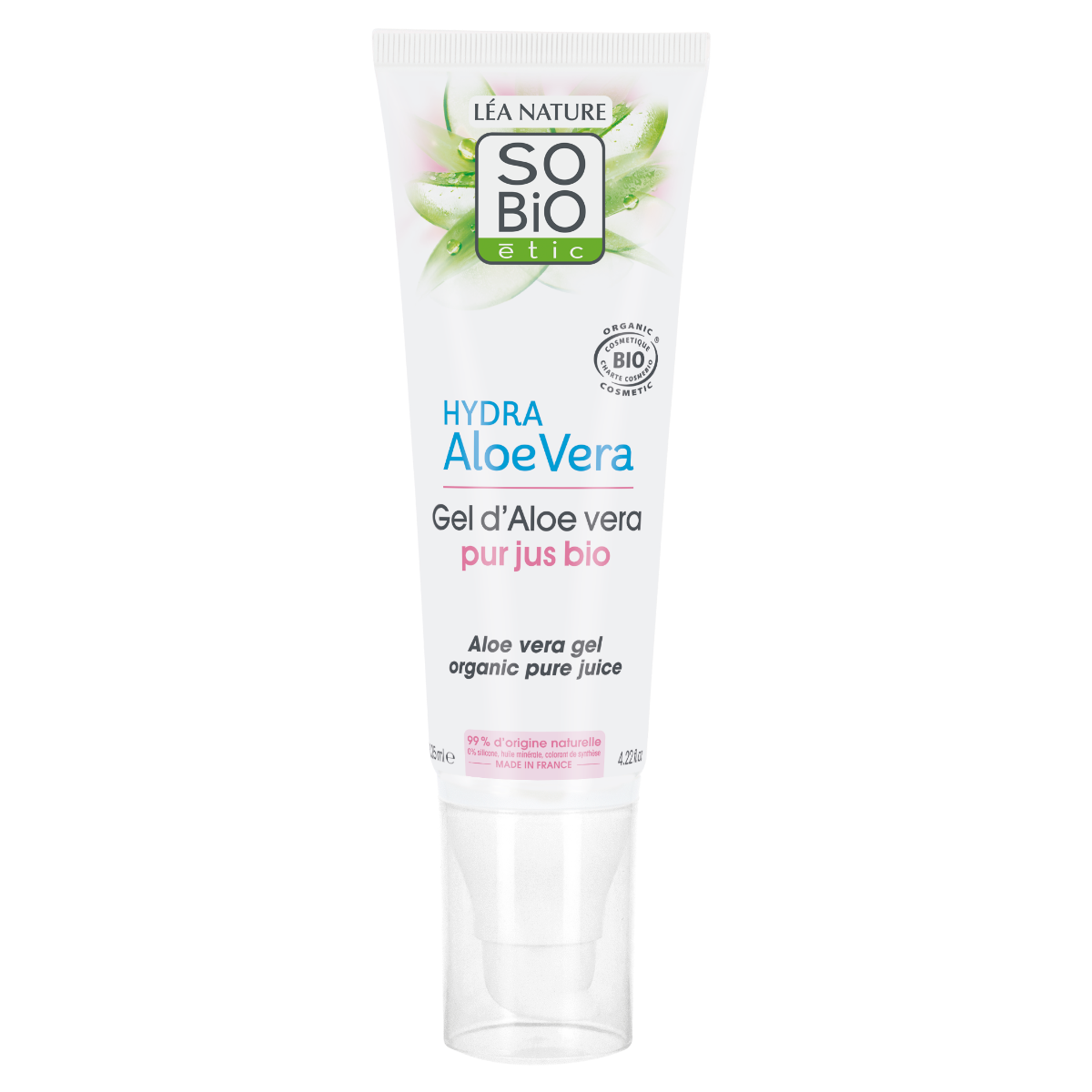 SO’BiO étic Aloe vera gel hypoalergenní BIO 125 ml