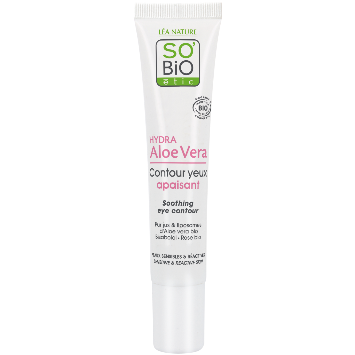 SO’BiO étic Zklidňující krém na oční okolí s Aloe Vera BIO 15 ml