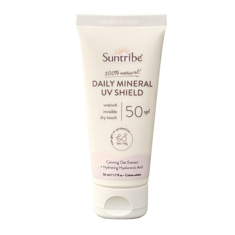 Suntribe Minerální opalovací krém na obličej SPF 50 50 ml