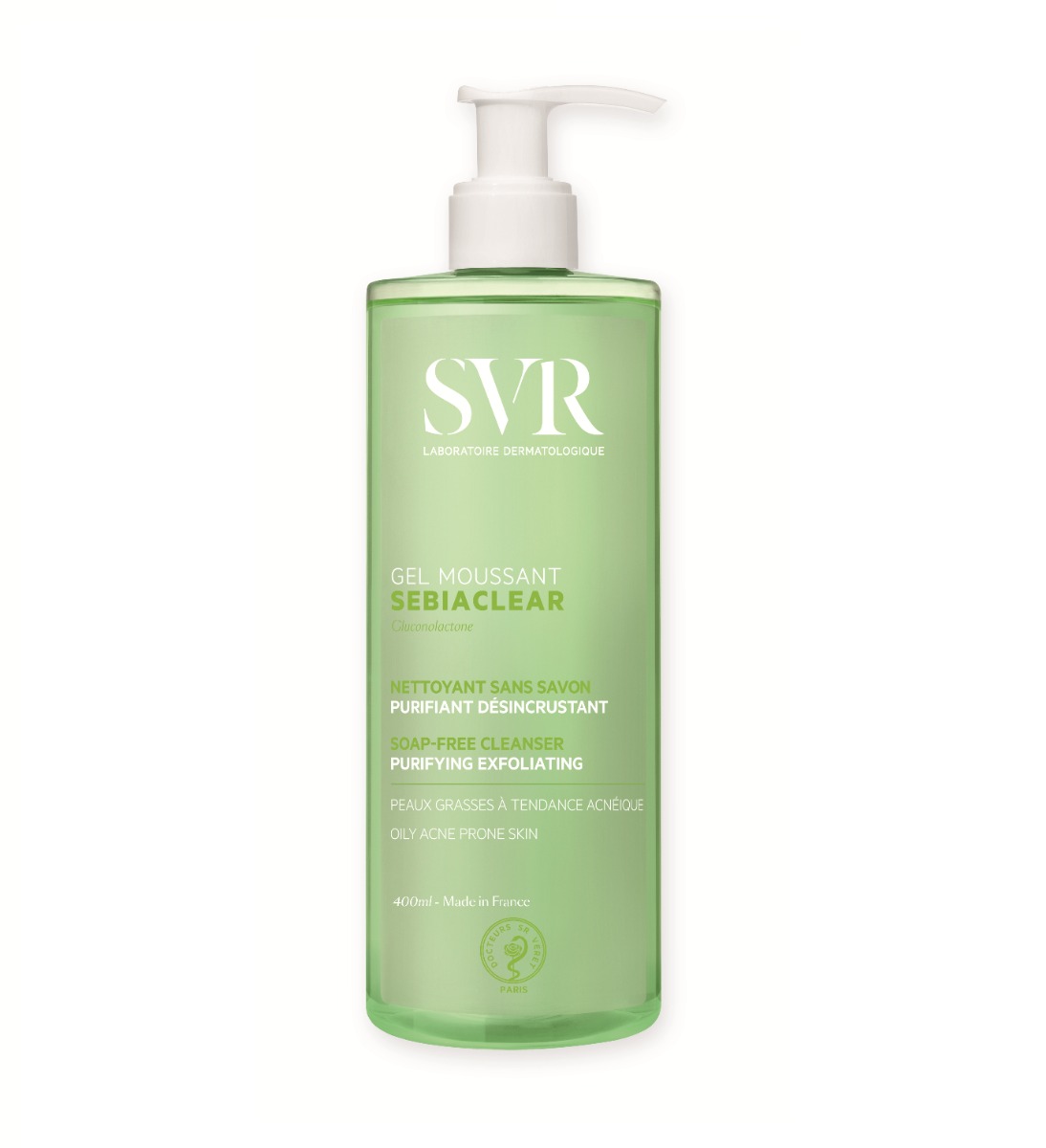SVR Sebiaclear Gel Moussant čisticí pěnivý gel 400 ml