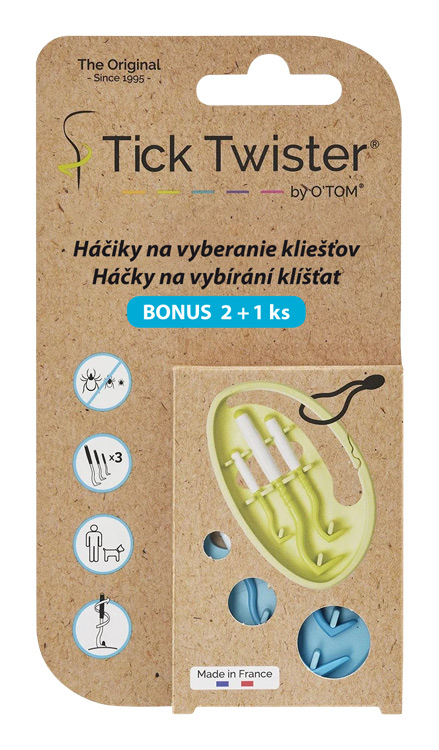 Tick Twister Háčky na odstranění klíšťat 2+1 ks