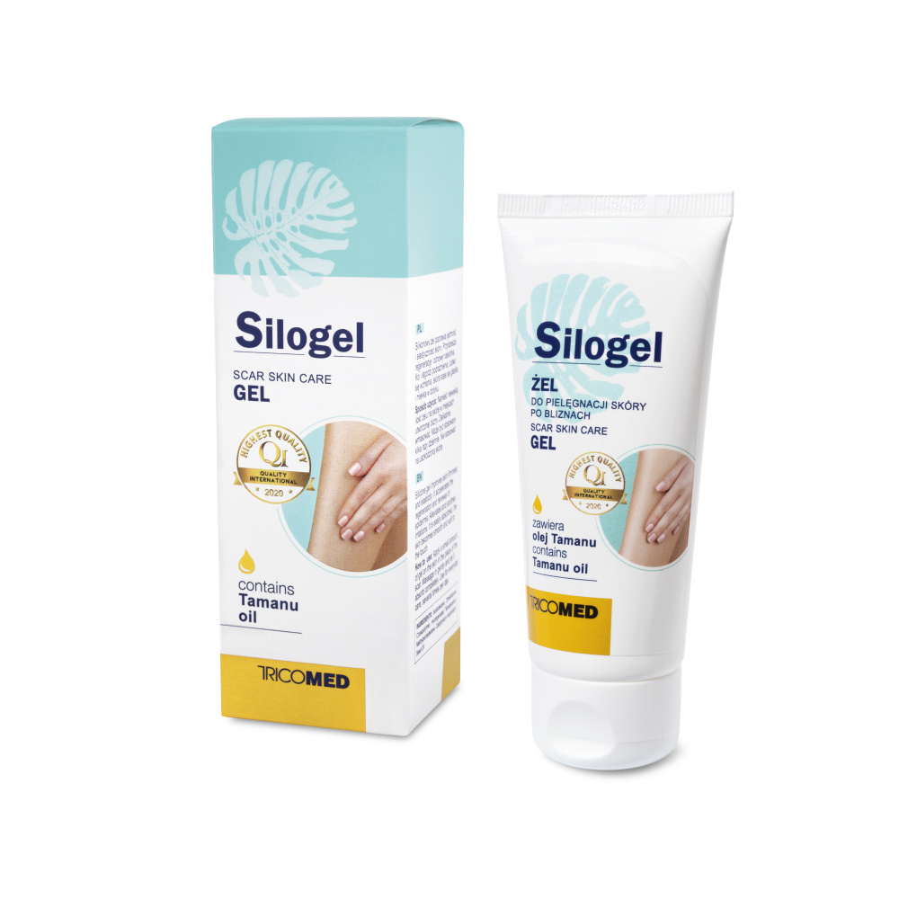 Tricomed Silogel gel pro péči o pokožku s jizvami 50 ml