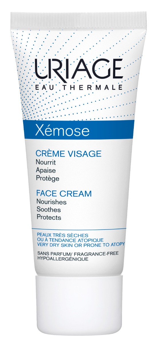 Uriage Xémose C8+ Krém na obličej pro velmi suchou až atopickou pleť 40 ml