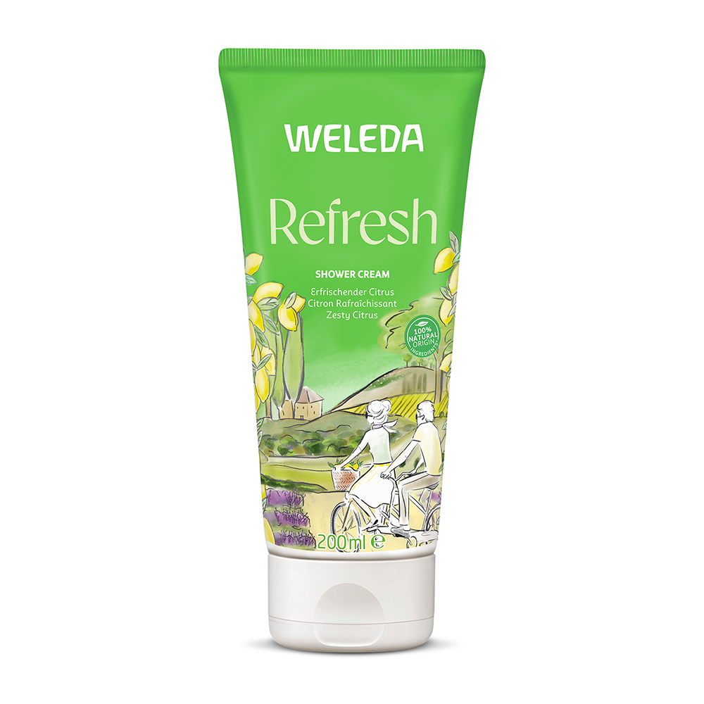 Weleda Refresh Citrusový sprchový krém 200 ml