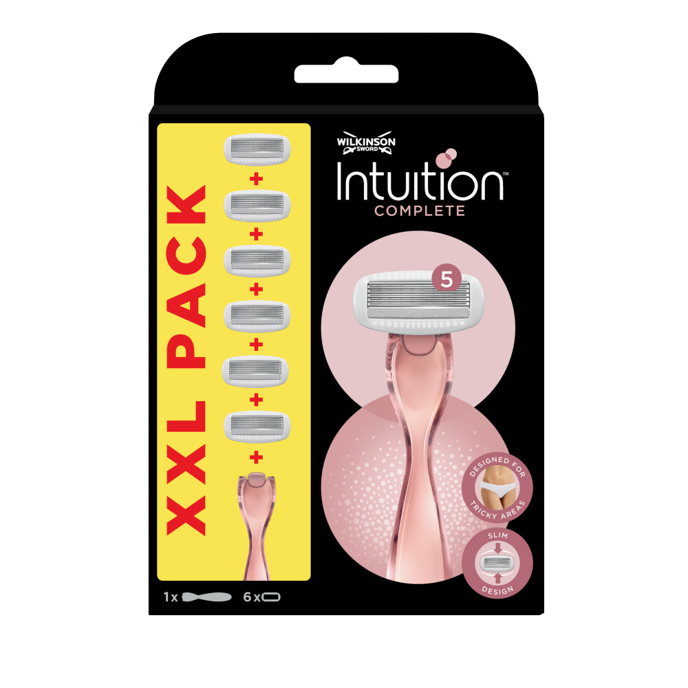 Wilkinson Intuition Complete XXL pack holicí strojek +6 hlavic