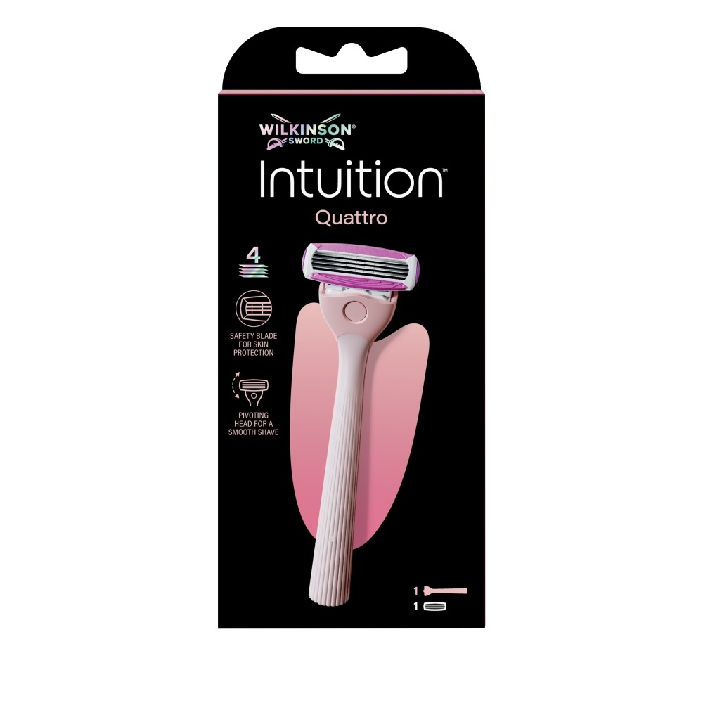 Wilkinson Intuition Quattro dámský holicí strojek + hlavice