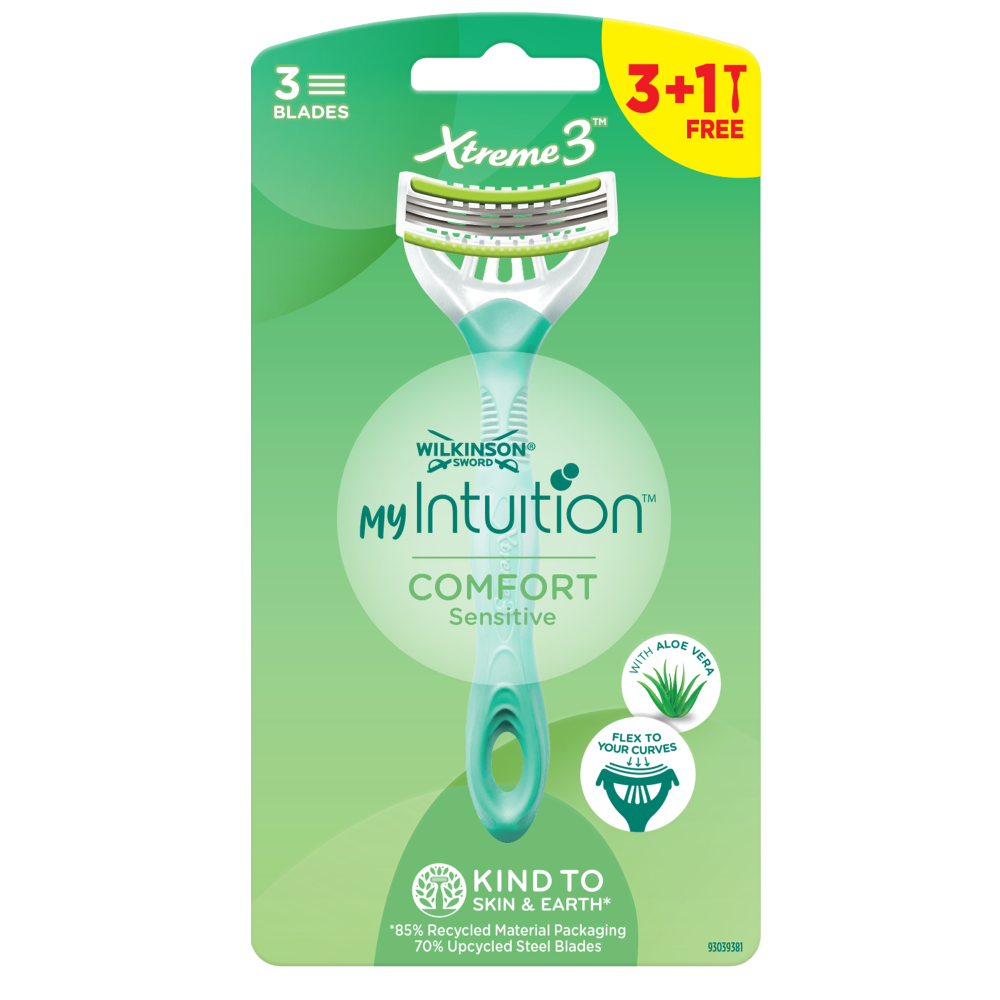 Wilkinson MY Intuition Comfort Sensitive jednorázový holicí strojek 3+1 ks