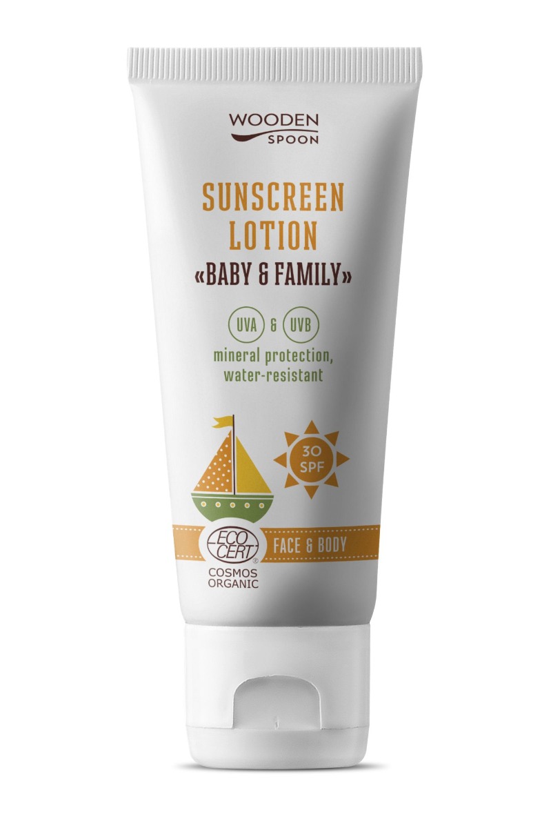 WoodenSpoon Opalovací tělové mléko SPF30 100 ml