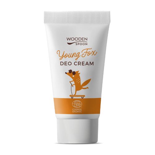 WoodenSpoon Organický krémový deodorant Young Fox se svěží vůní 40 ml