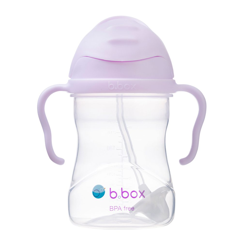 B.BOX Hrneček s brčkem - GELATO ostružinový 240 ml