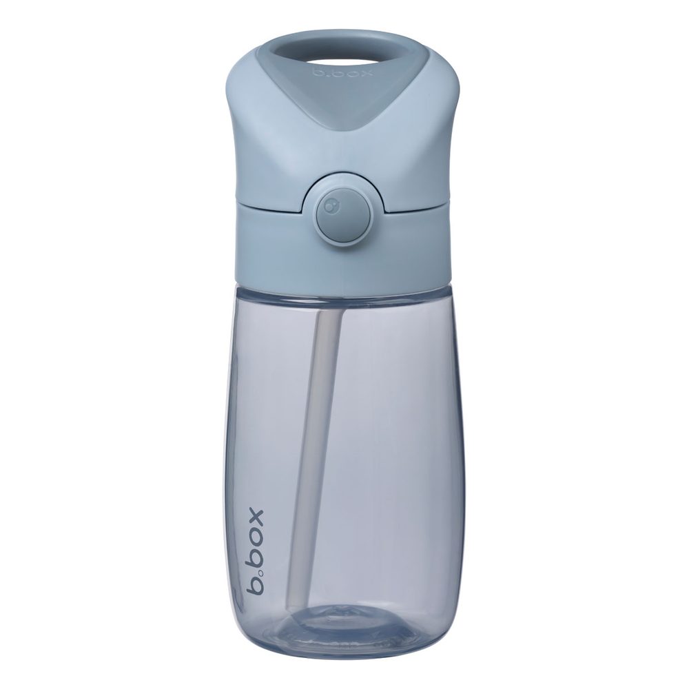 B.BOX Láhev na pití s brčkem Junior 380 ml - chill out