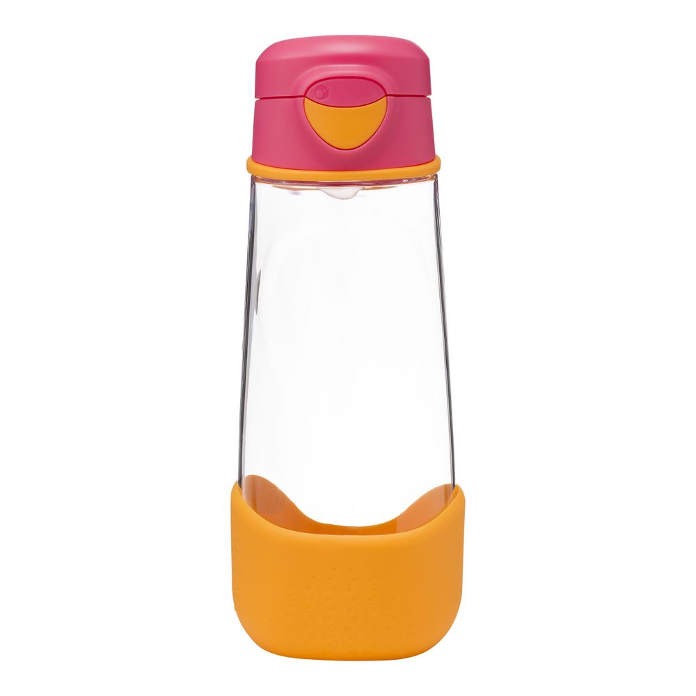 B.BOX Sport lahev na pití 600 ml - růžová/oranžová