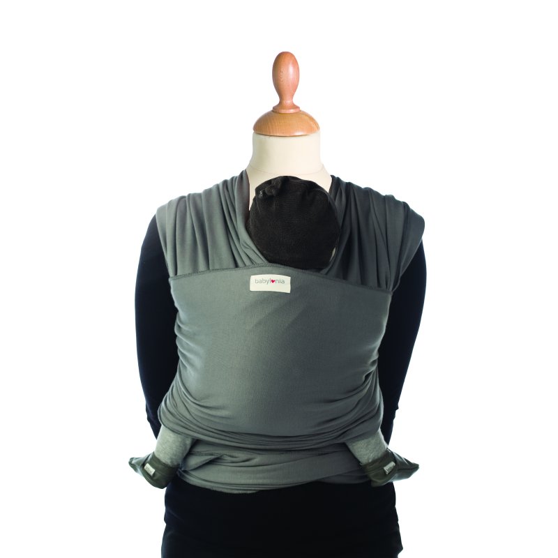 Babylonia nosítko TRICOT-SLEN COOL Moon Mist Grey