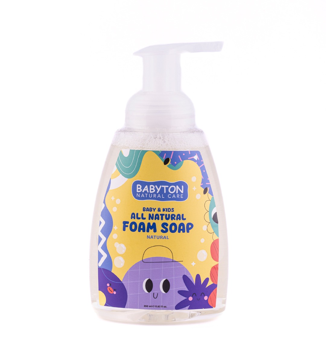 Babyton Přírodní pěnové mýdlo na ruce Natural 350 ml