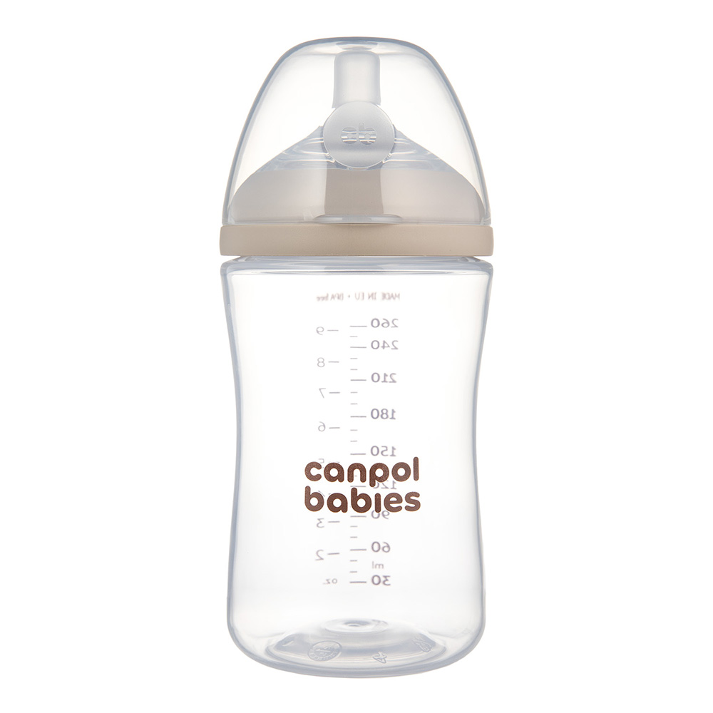 Canpol babies Natural Shape Antikoliková lahev 260 ml