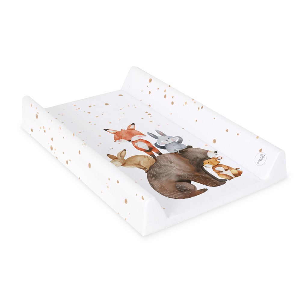 Ceba BABY Podložka přebalovací 2-hranná měkká (50x70) Basic Forest Friends