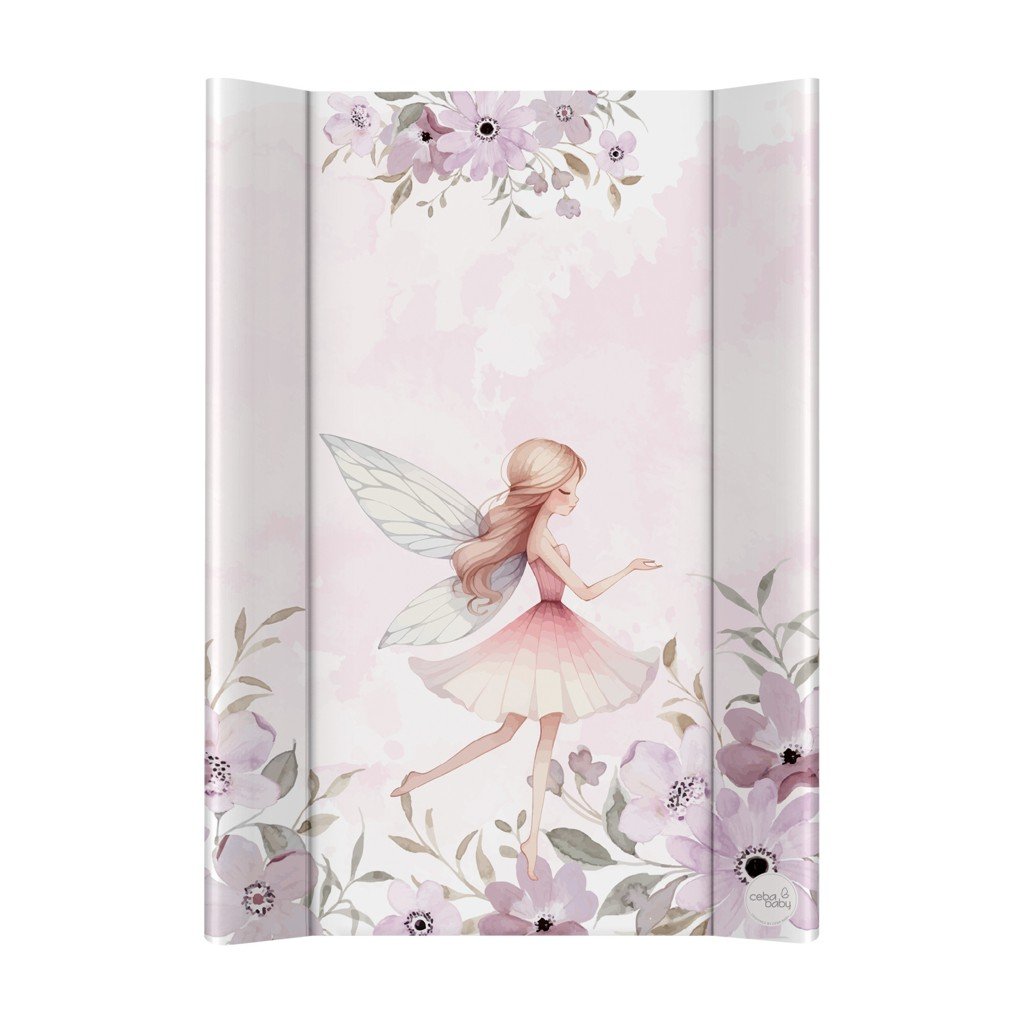 Ceba BABY Podložka přebalovací 2-hranná s pevnou deskou (50x70) Basic Meadow Fairy
