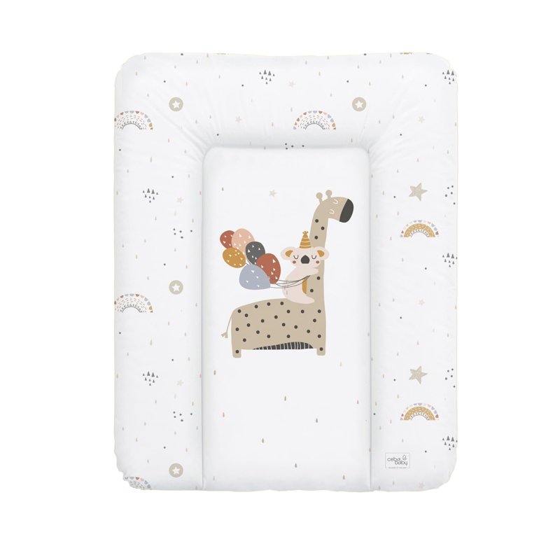 Ceba BABY Podložka přebalovací měkká (50x70) Giraffe