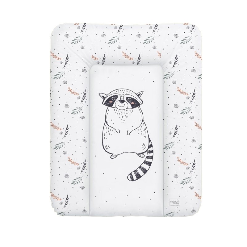 Ceba BABY Podložka přebalovací měkká (50x70) Raccoon