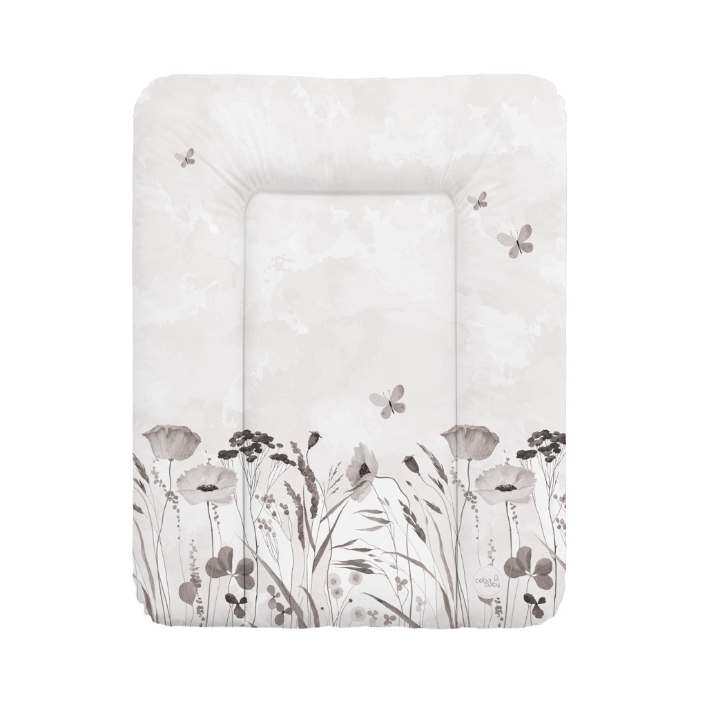 Ceba Měkká přebalovací podložka 50×70 cm Basic – na komodu pro miminko - Louka