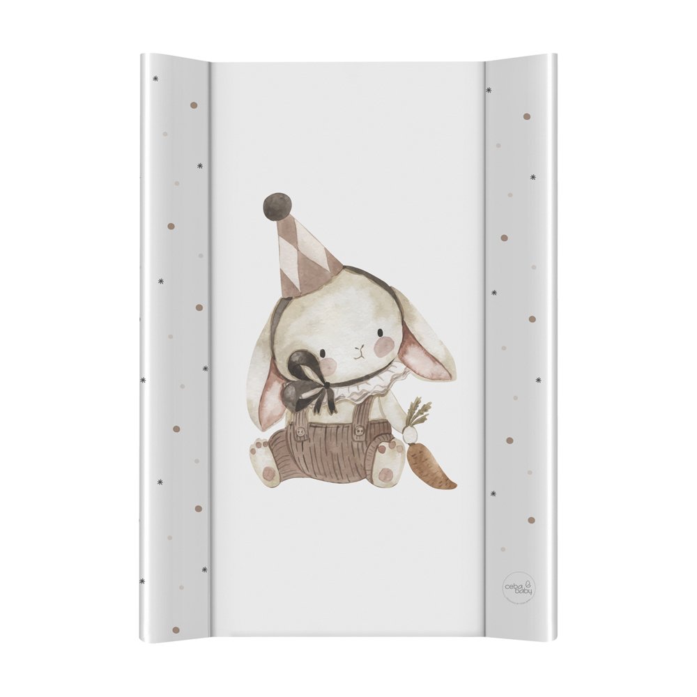 Ceba Podložka přebalovací 2-hranná s pevnou deskou (50x70) Ultra Light Clown Bunny