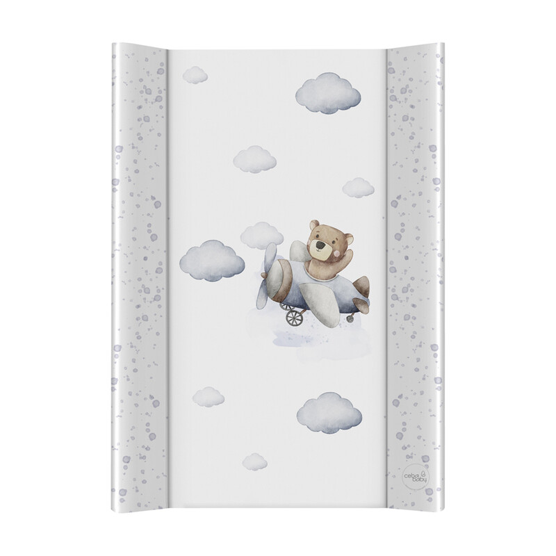 Ceba Podložka přebalovací 2-hranná s pevnou deskou (50x70) Ultra Light Pilot Bear