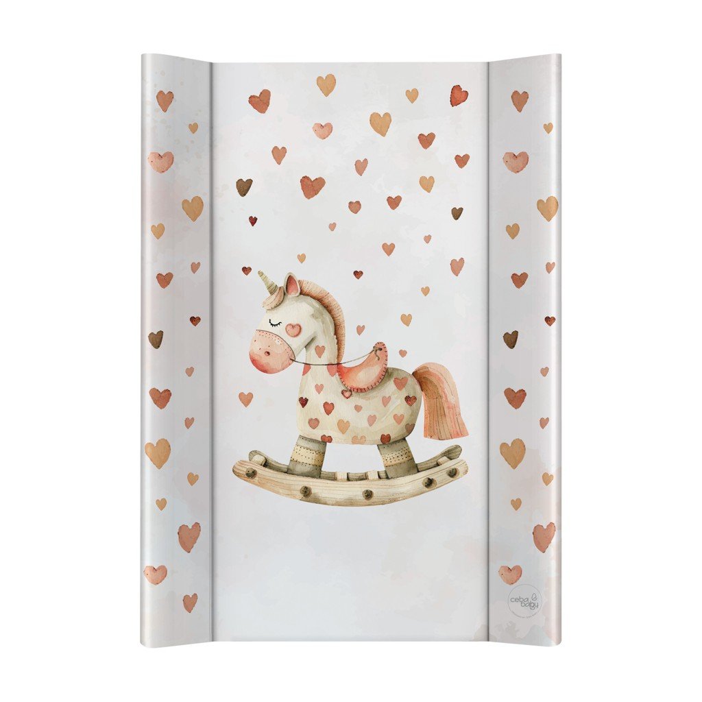 Ceba Podložka přebalovací 2-hranná s pevnou deskou (50x70) Ultra Light Rocking Horse